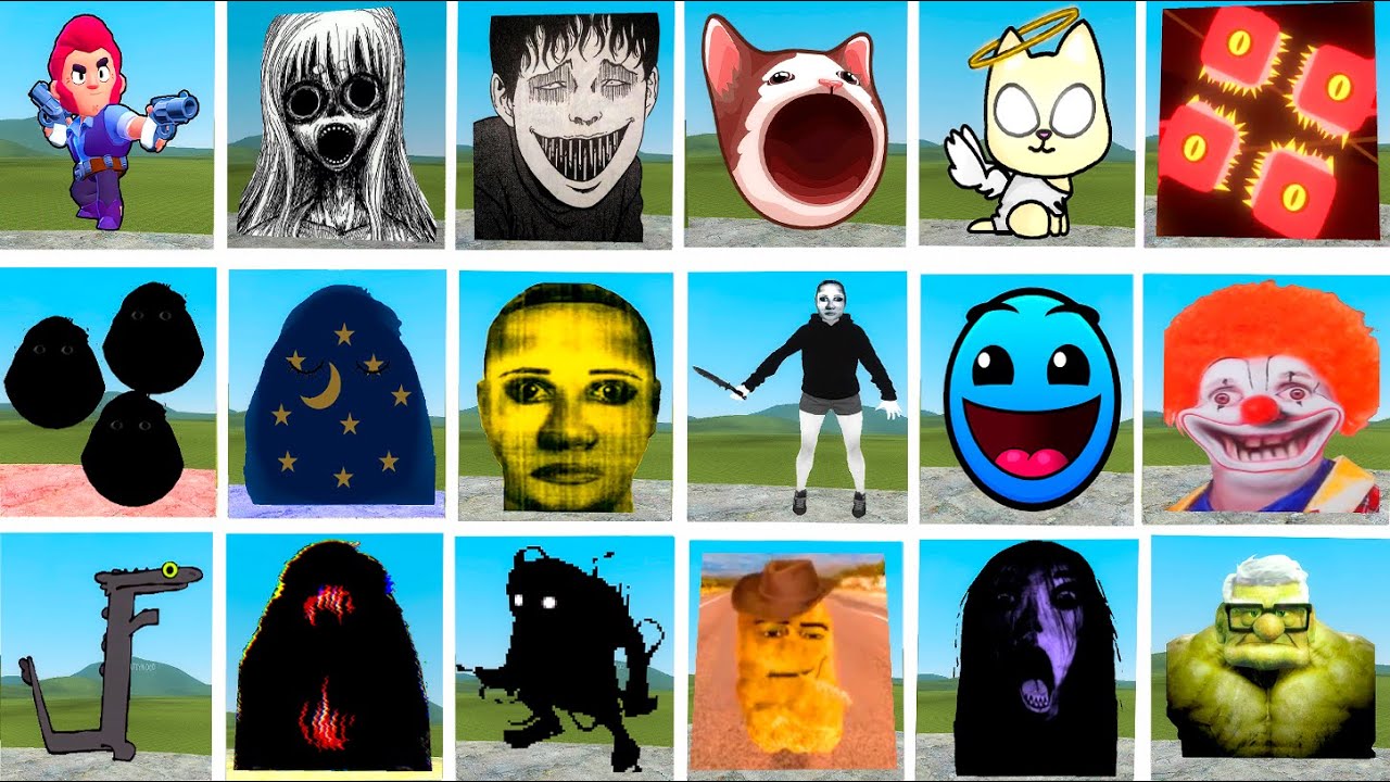 RANDOM OF ALL THE NEXBOTS #2 \Nextbots\ Gmod! Garry's Mod!
