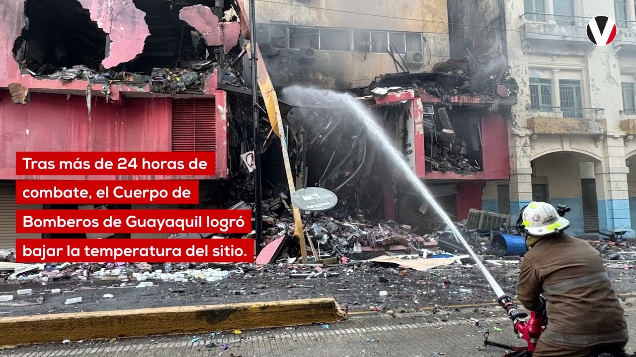 Incendio en Guayaquil: edificio Multicomercio podría colapsar, ¿será necesaria la demolición?