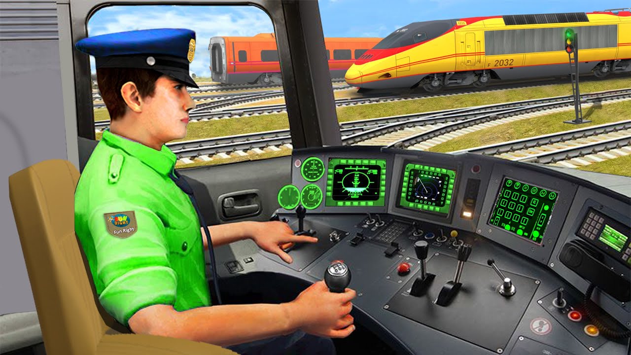 City Train Simulator Games- Android Gameplay