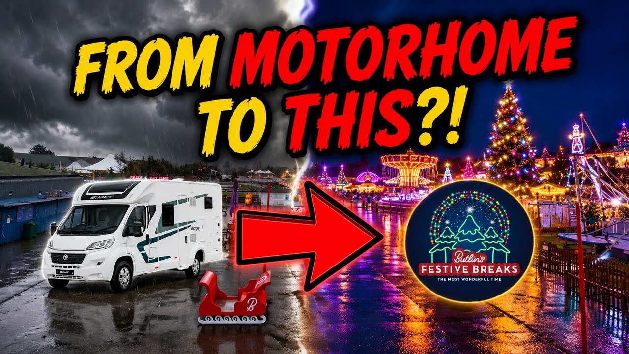 From Motorhome Life To Butlins For Christmas - Our Family Shock!