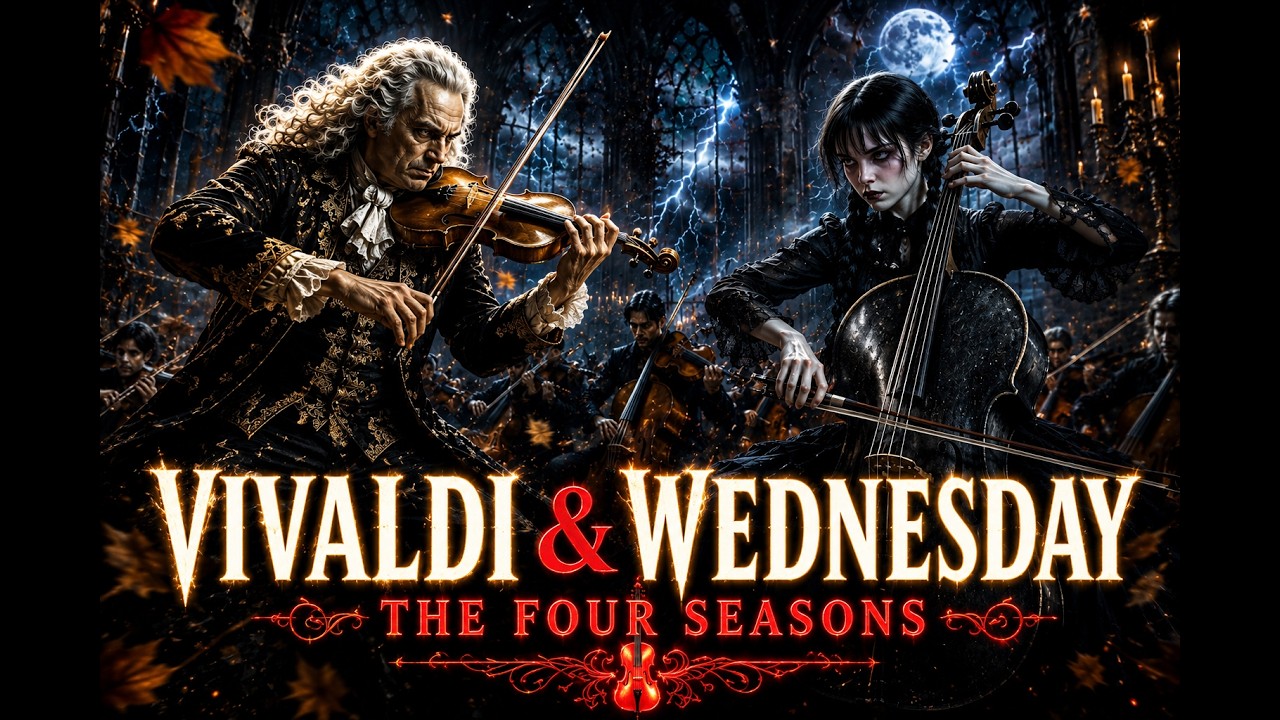 Vivaldi vs Wednesday | When Four Seasons Meet the Addams Cello [Doom Industrial Metal 2026]