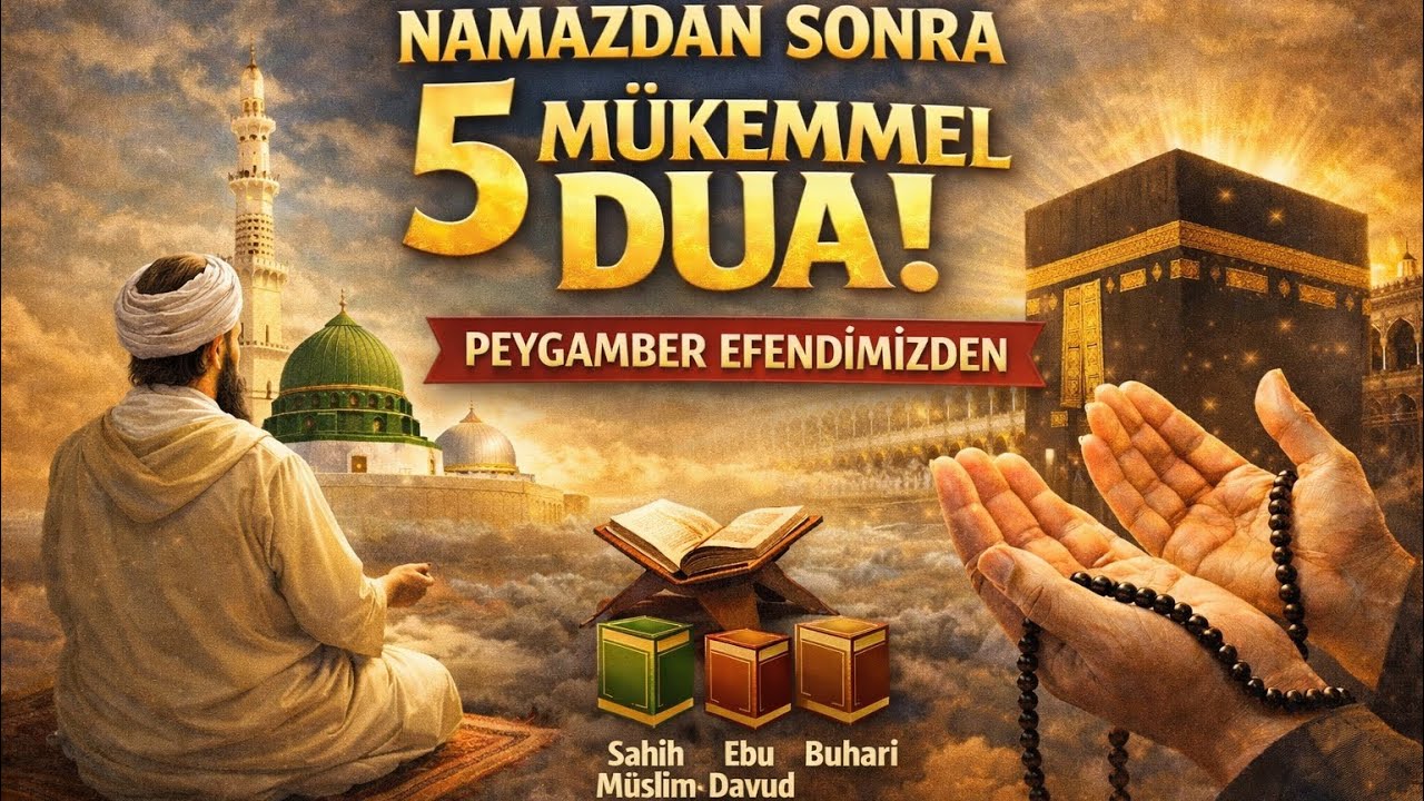 Namazdan sonra okunacak dualar 