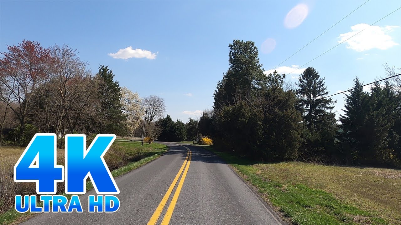 Road Trip 4K Video Driving USA No Sound 1