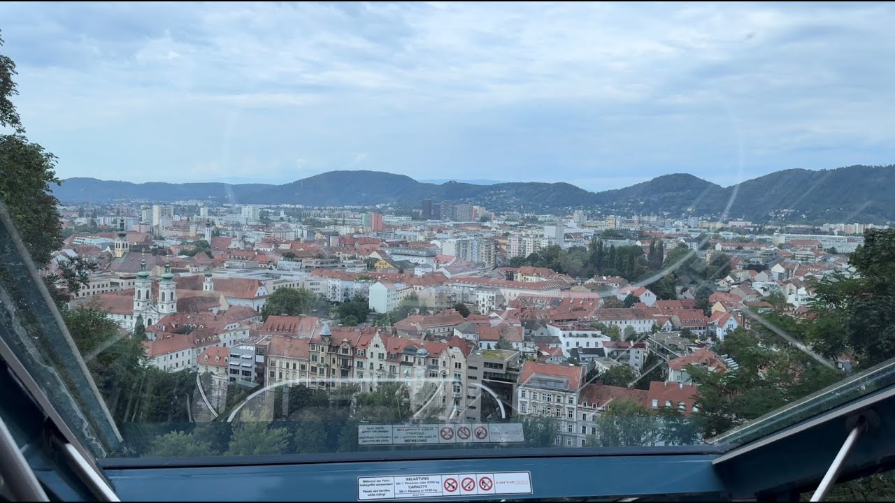 Meine Fahrt mit der Grazer Schlossbergbahn (21.08.2024)