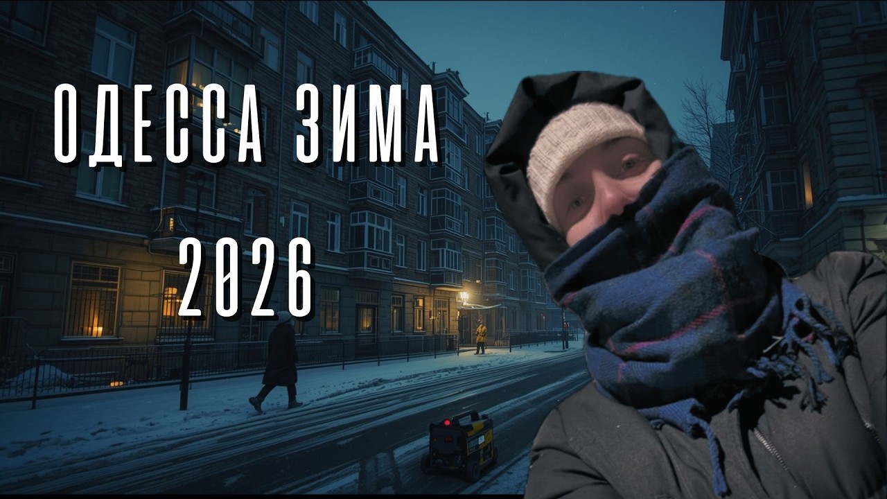 Блэкауты, холод и война. Одесса зима 2026