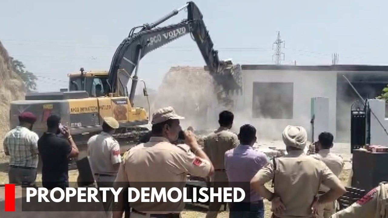 Bishnah: Property Of Notorious Drug Peddler Lahu Gujjar&rsquo;s Brother Demolished