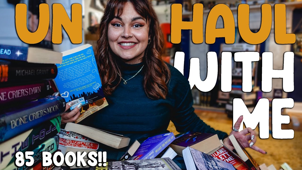 Unhaul 85 Books With Me 😱 My Biggest Unhaul Ever! 2022