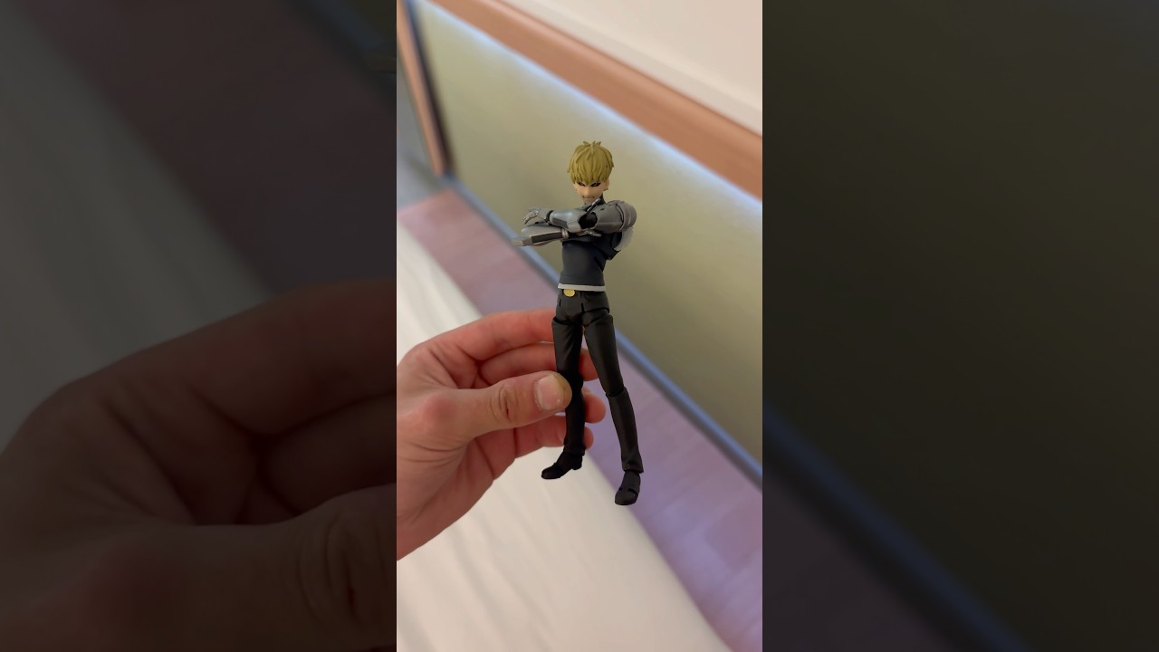 Posing Figma Genos🦾 #foryou #genos #onepunchman #saitama #brickaway #opm #actionfigures #anime