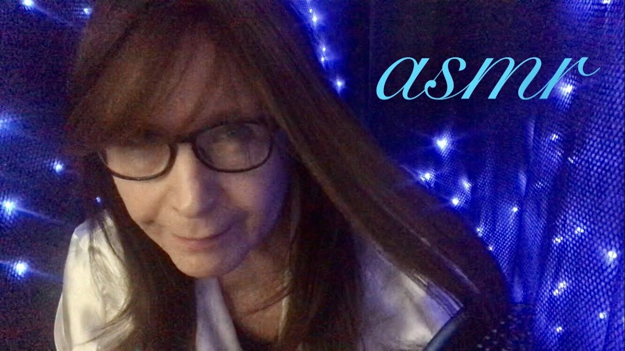 Quiet Tuesday Night Chat. Hair Brushing, grape bubblegum ASMR