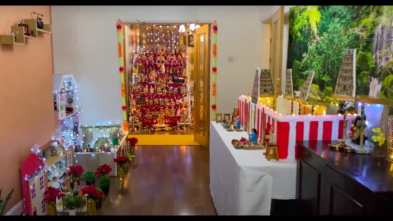 Navarathri Golu 2020 (Handmade Temple)