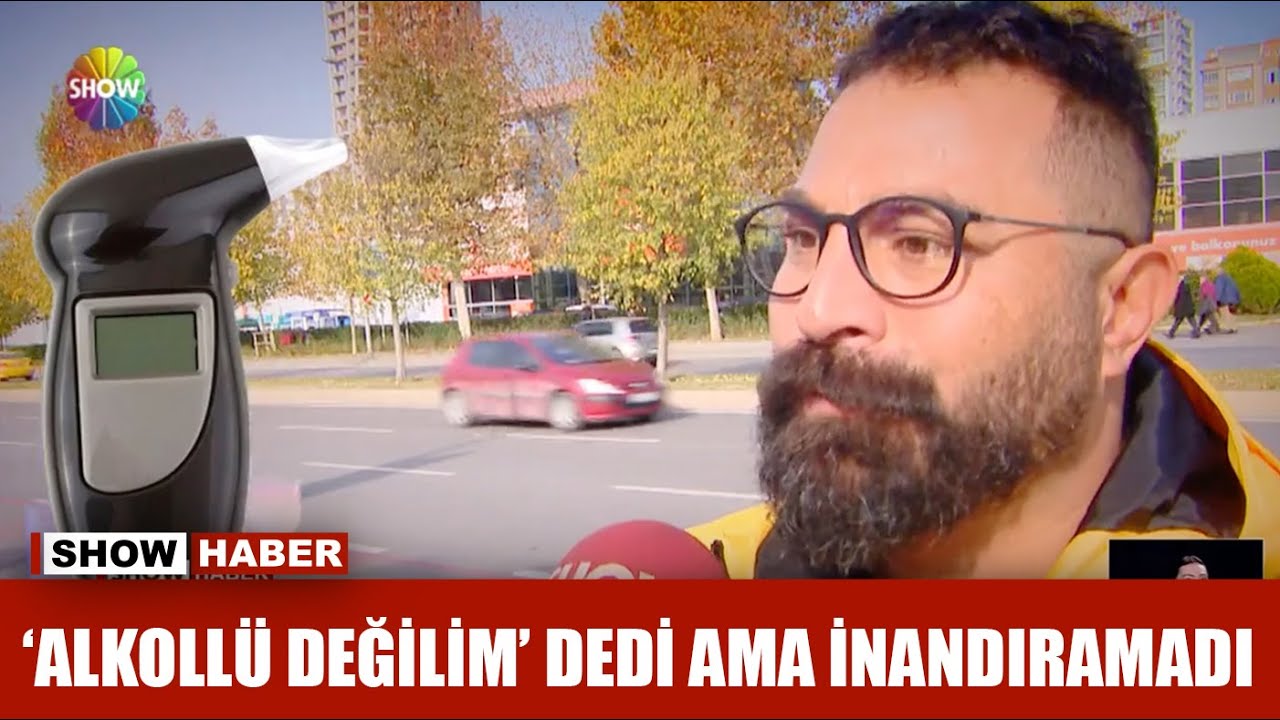 Alkol almamasına rağmen alkollü çıktı