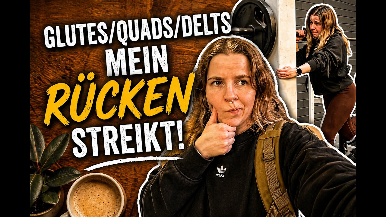 Glutes/Quads/Delts: Mein Rücken streikt