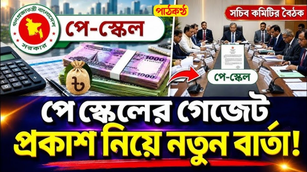 নবম পে স্কেল কার্যকর ১ জুলাই থেকে প্রক্রিয়া যাই হোক pay scale update news today 2026
