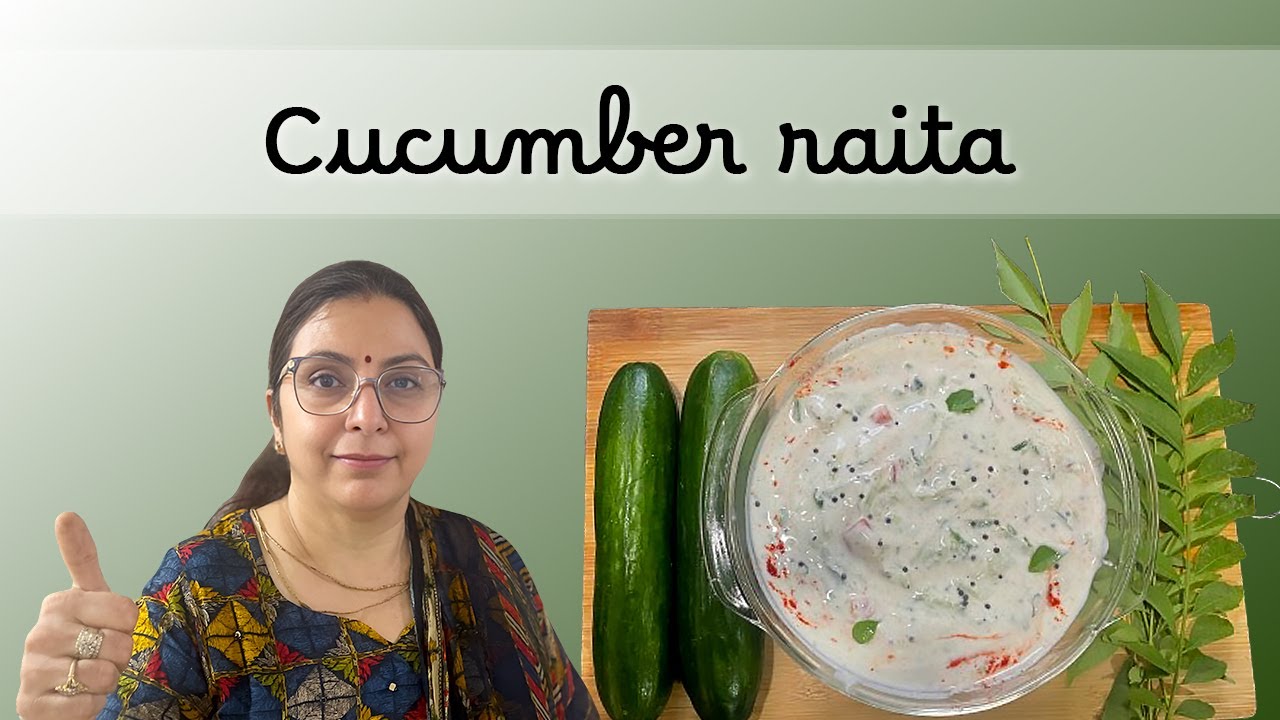 Best cucumber raita recipe 😋 | Quick to prepare ❤️ #CucumberRaita