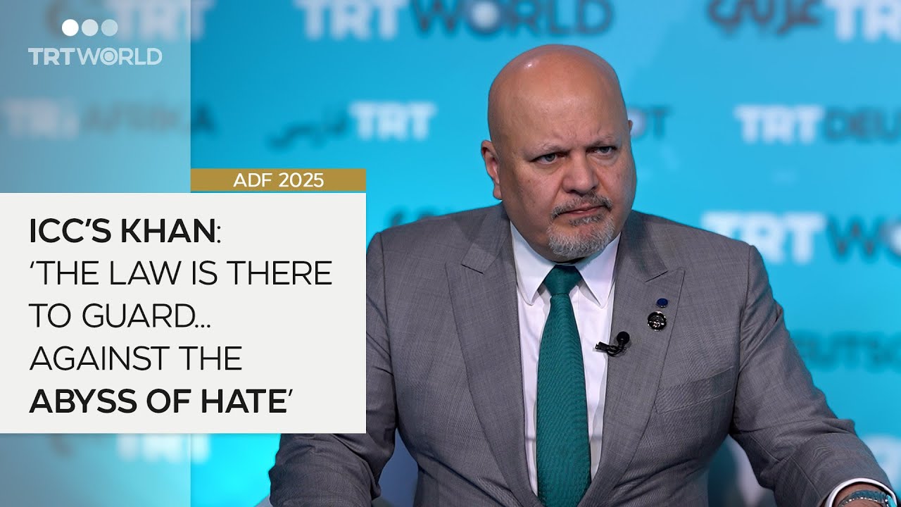 ICC Chief Prosecutor Karim Khan speaks exclusively to TRT World
