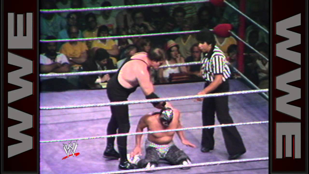 Mil Mascaras wages war with the legendary Sgt. Slaughter
