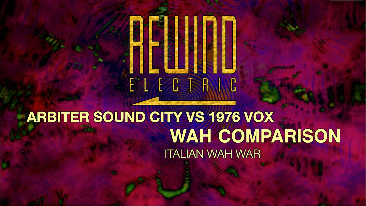 Arbiter Wah Face VS 1976 Italian Vox