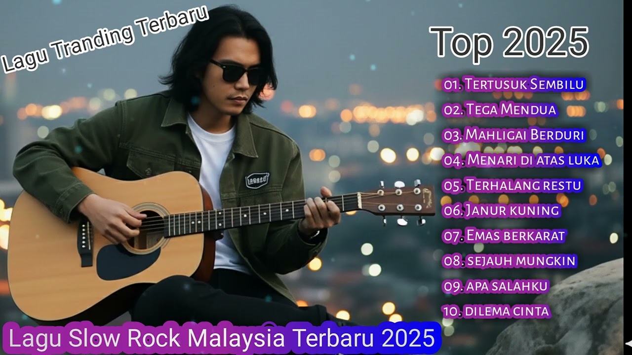 Album Terbaru! Slow Rock Ballad Melayu 2025 | Lagu Menyentuh hati Bikin Nangis😭
