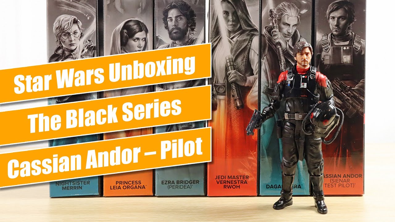 Cassian Andor (Sienar Test Pilot) Black Series 6