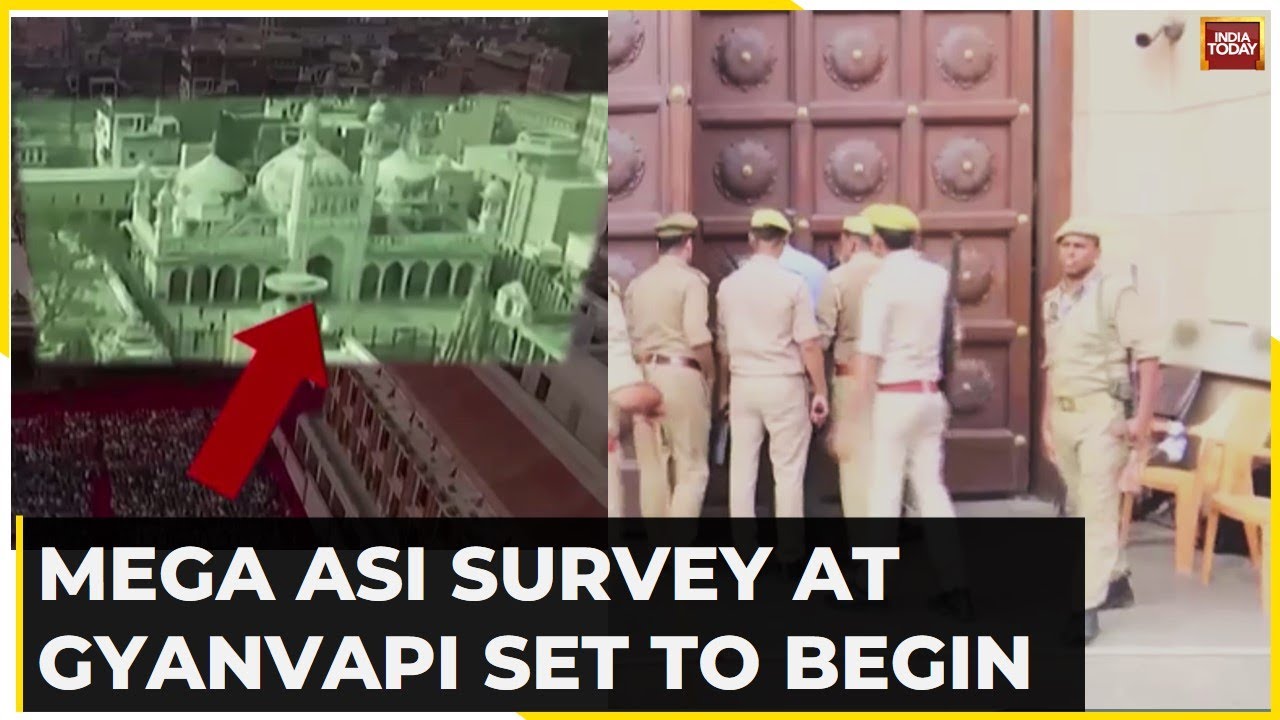 Gyanvapi Mosque Survey Begins Amid Tight Security, Muslim Side Boycotts