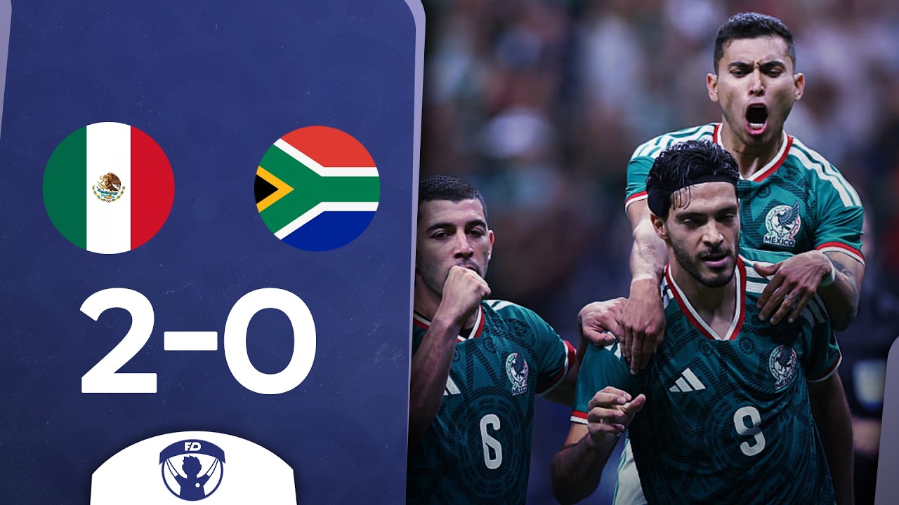 ✅ MEXICO 2 SUDAFRICA 0 🏆PARTIDO INAUGURAL FECHA 1 FASE DE GRUPOS 2026
