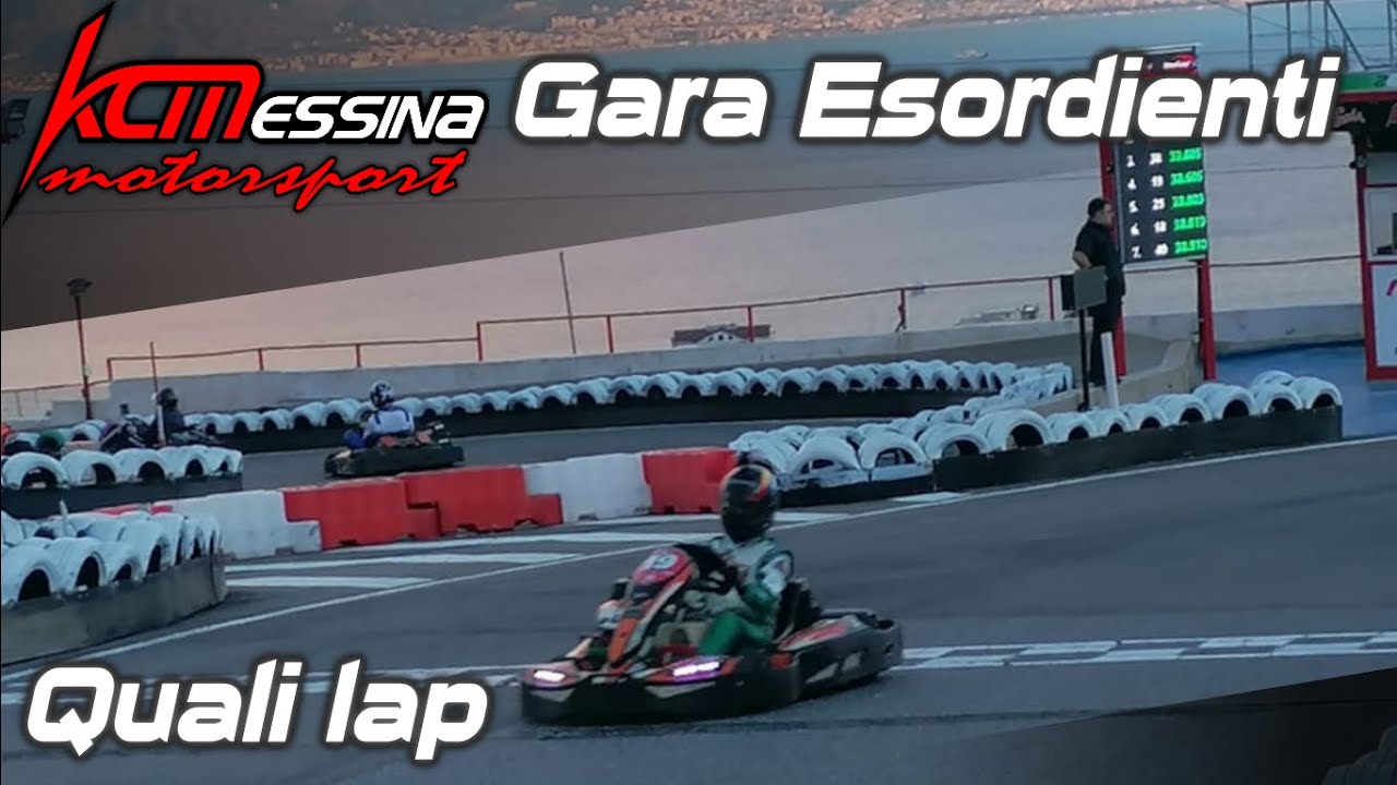 Karting Club Messina | Quali Lap Onboard | Gara Esordienti 20/11/2021