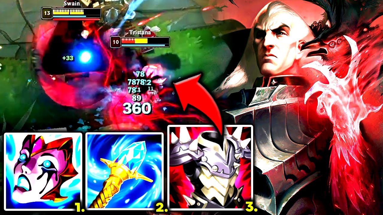 SWAIN TOP CAN 100% CARRY WITHOUT ANY TEAMMATES! (INCREDIBLE) - S13 Swain TOP Gameplay Guide