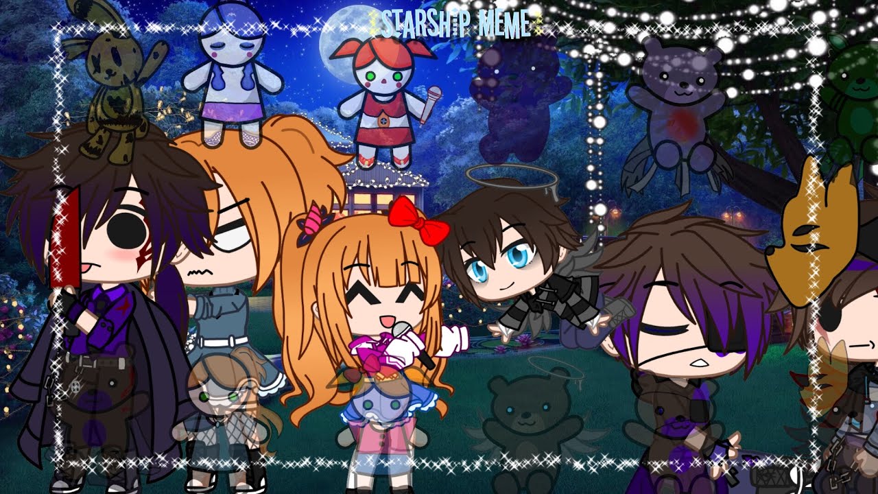 Starship Meme | Afton family | Valentine’s day special | GC | AU |