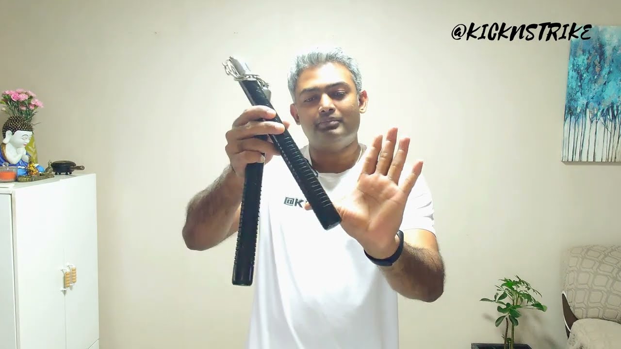 Nunchaku Strike & Side Catch with target practice tutorial