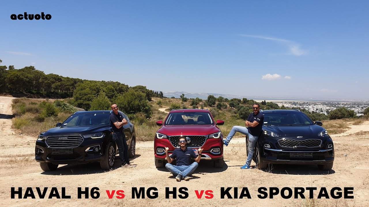 َActuoto: MG HS vs Haval H6 vs Kia Sportage. Le Trio s'affronte مقارنة في القمة
