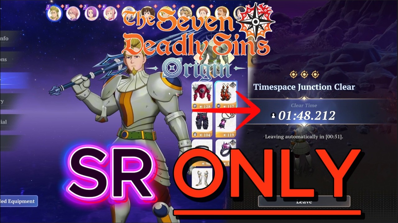 SR ONLY! Timespace Junction Sector 3! (7DS Origins)