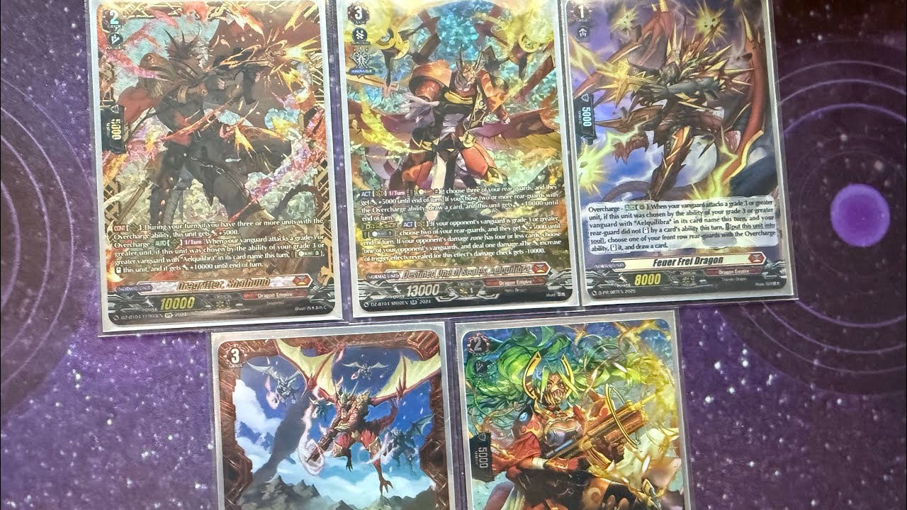 Cardfight Vanguard Aelquilibra Standard Deck Profile