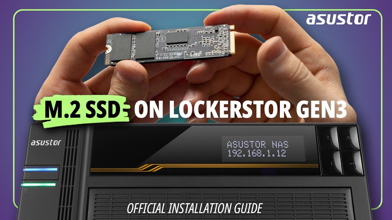 Adding M.2 SSDs to your Lockerstor Gen3 NAS