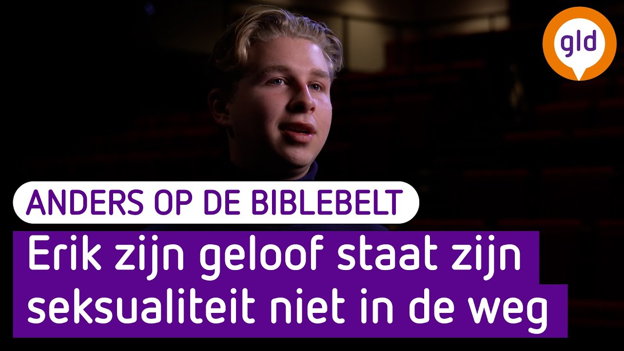 Erik woont in de Biblebelt en is openlijk biseksueel
