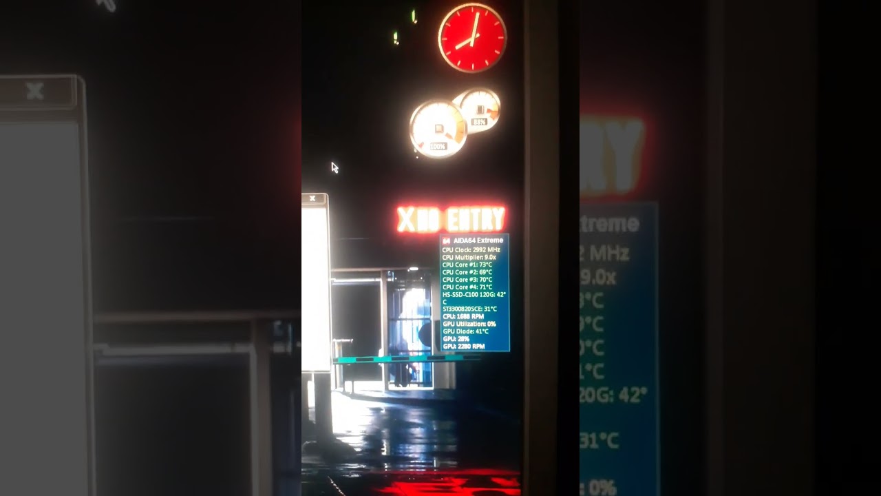 IntelBurnTest Core 2 Quad Q9650 AT MAXIMUM