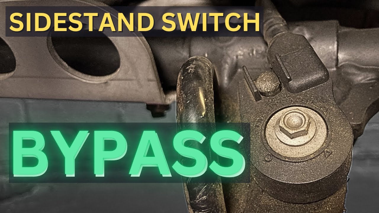 BMW F650 Side Stand Switch Bypass (Reversible Mod)