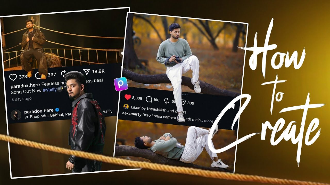 “Instagram Trending 3D-Style Carousel Edit | Viral 3D Photo Merge Tutorial”