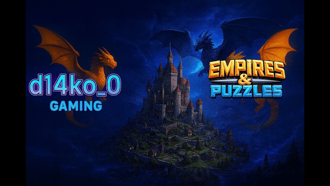 [Empires & Puzzles] 🐉 турнір даконів 🐉 стрімка атака, без фіолетових 5* день 5