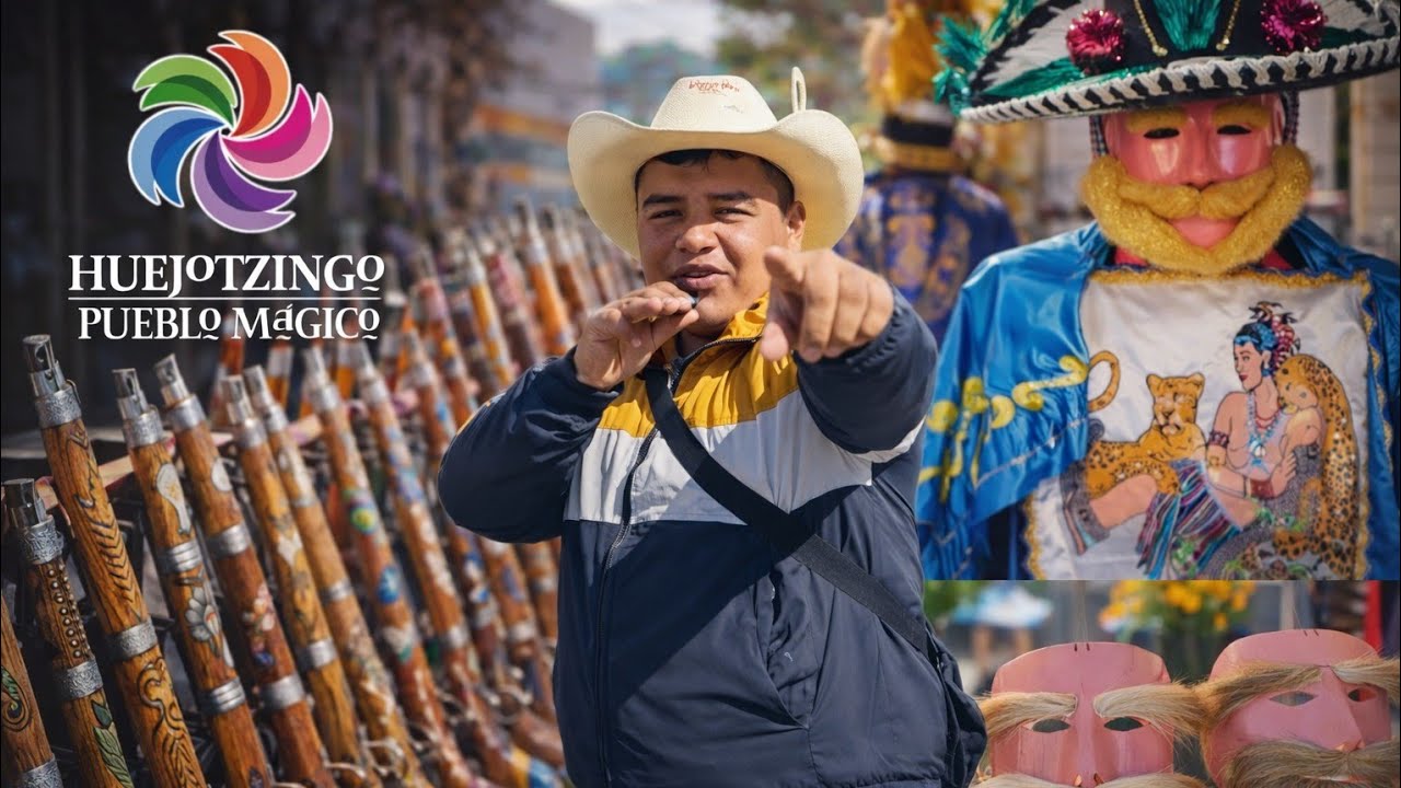 Mercado de Productos Carnavaleros en Huejotzingo (buen lugar para Comprar)