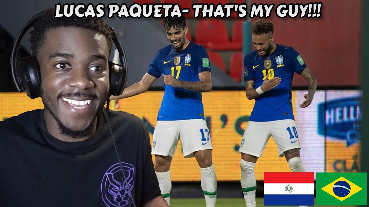 PARAGUAI 0 X 2 BRASIL - GOLS & MELHORES MOMENTOS (HD) ELIMINATÓRIAS DA COPA | Reação