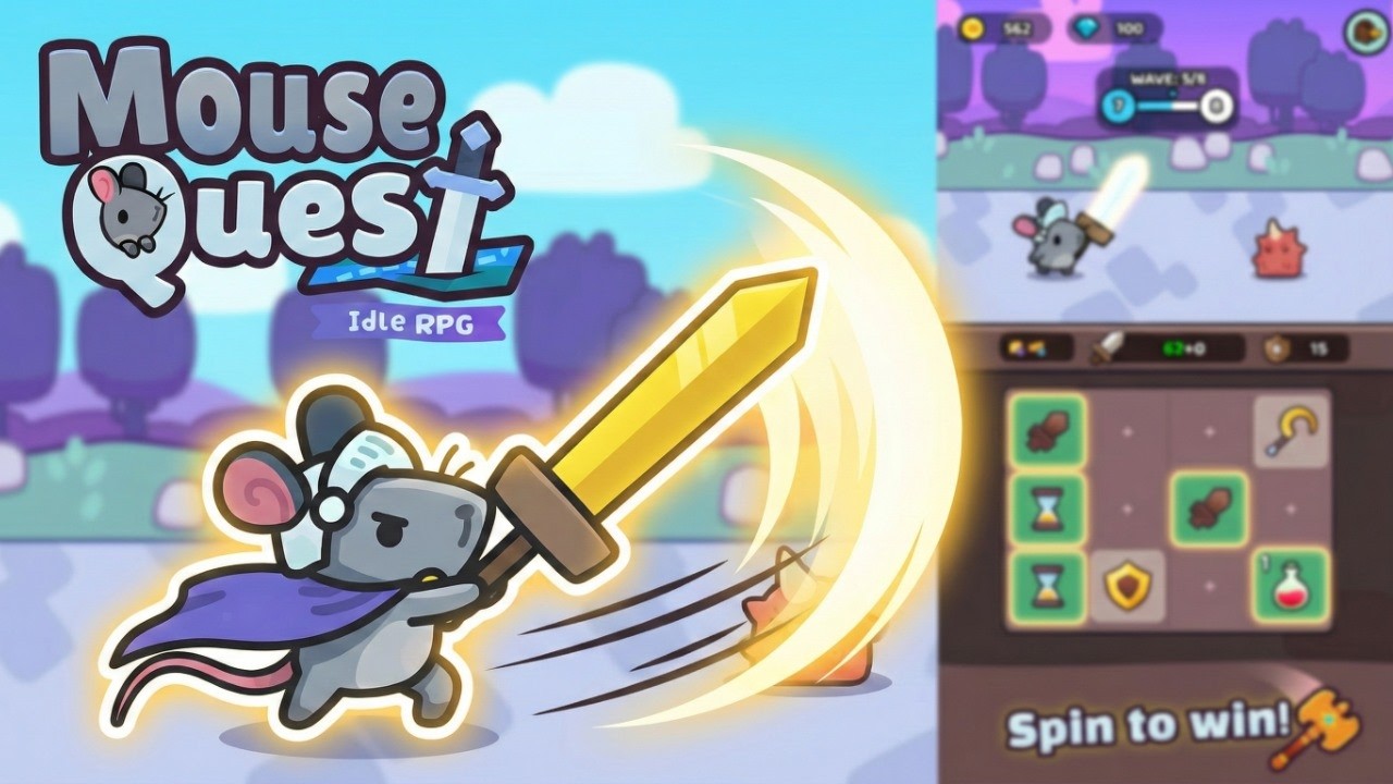 Mouse Quest: Idle RPG