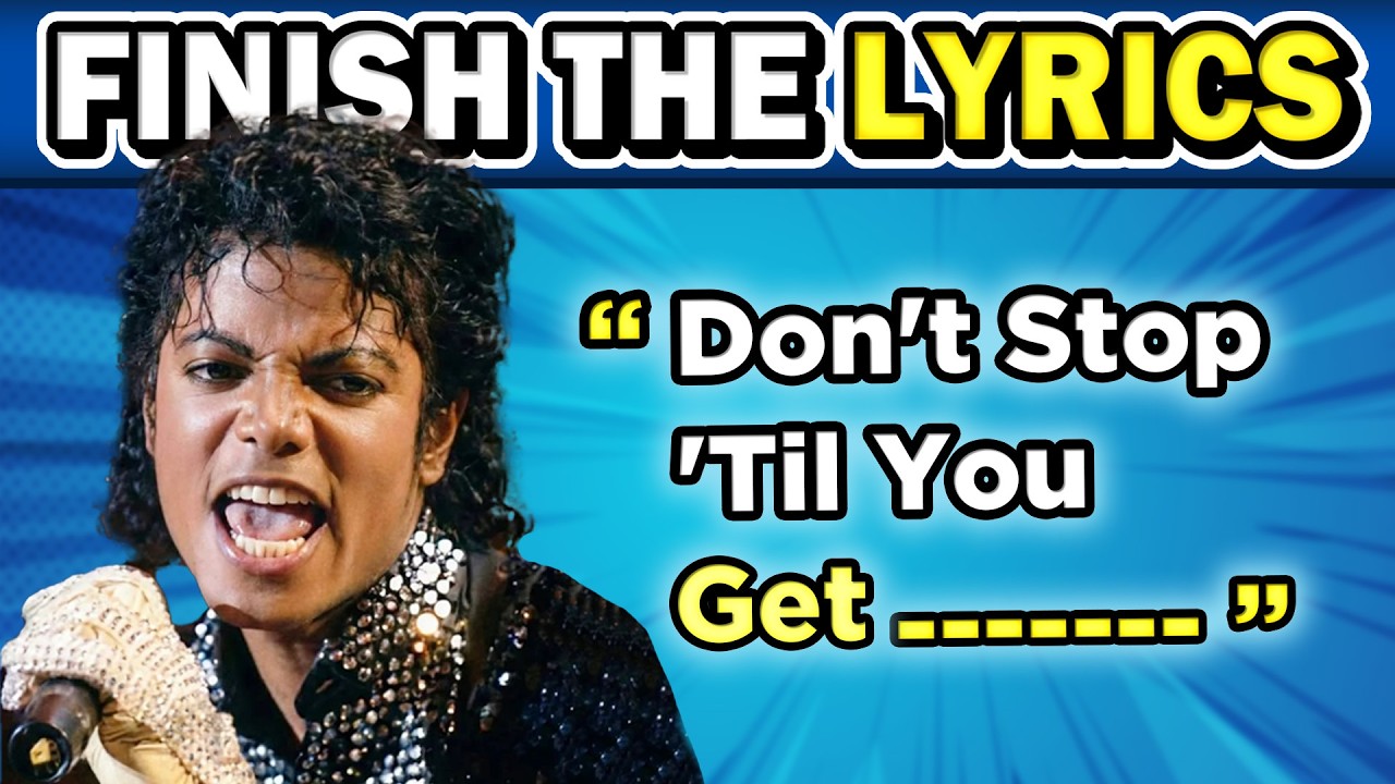 FINISH THE LYRICS 🎤🎶 Legendary Songs (1979 - 2026) | Music Quiz 2026