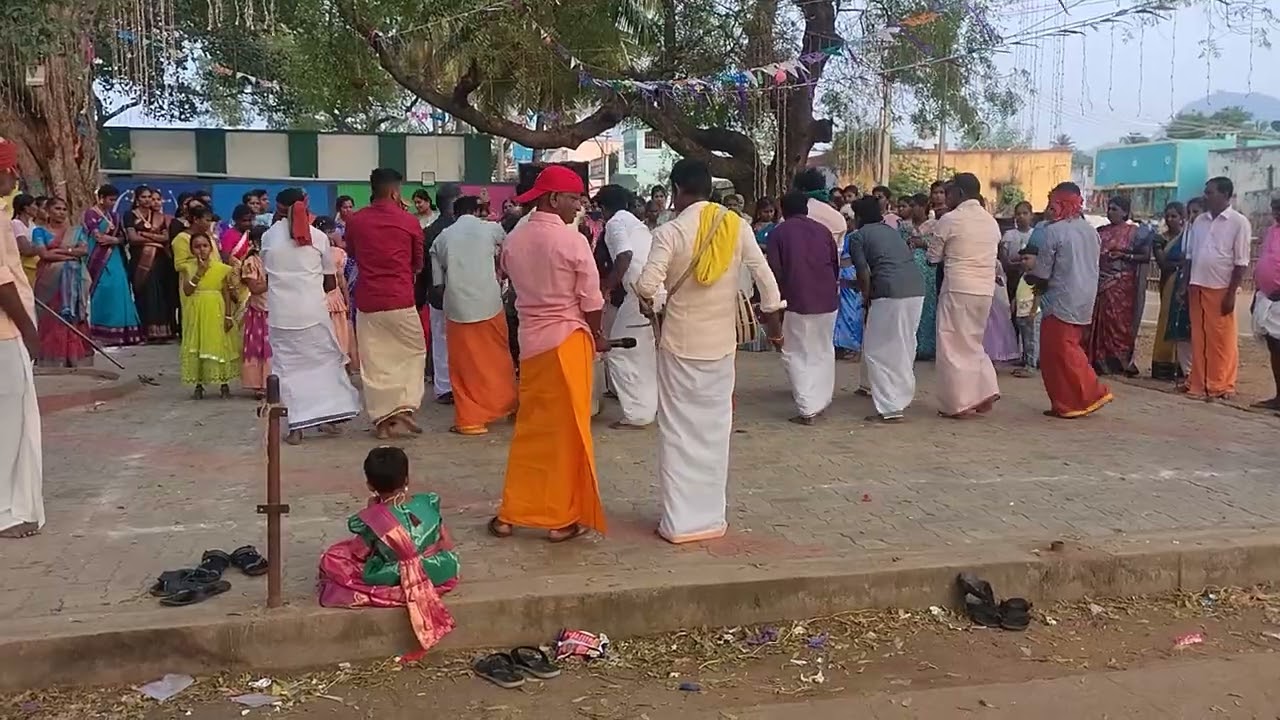 Pongal celebration devarattam in Theni kottaipatti 