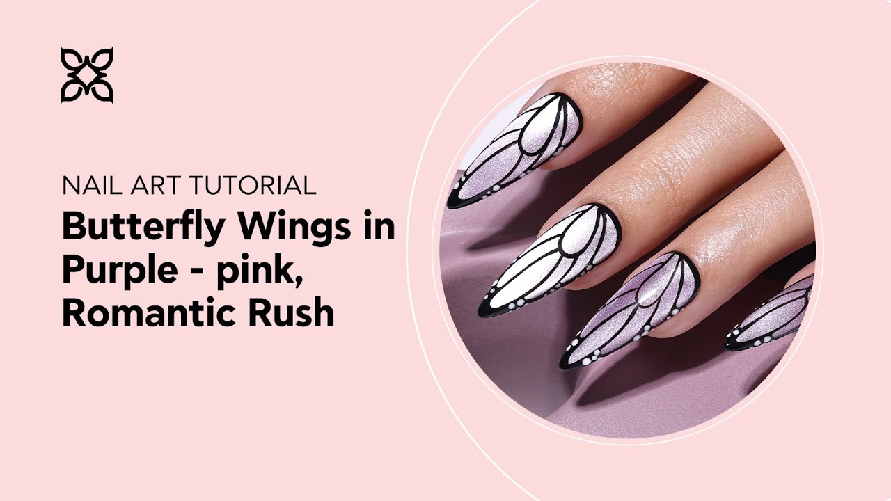 BLUESKY | CRYSTAL CANDY CAT EYE GEL | Butterfly Wings in Purple