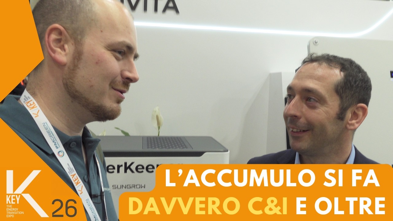 KEY 2026 - L' accumulo fotovoltaico industriale secondo sungrow