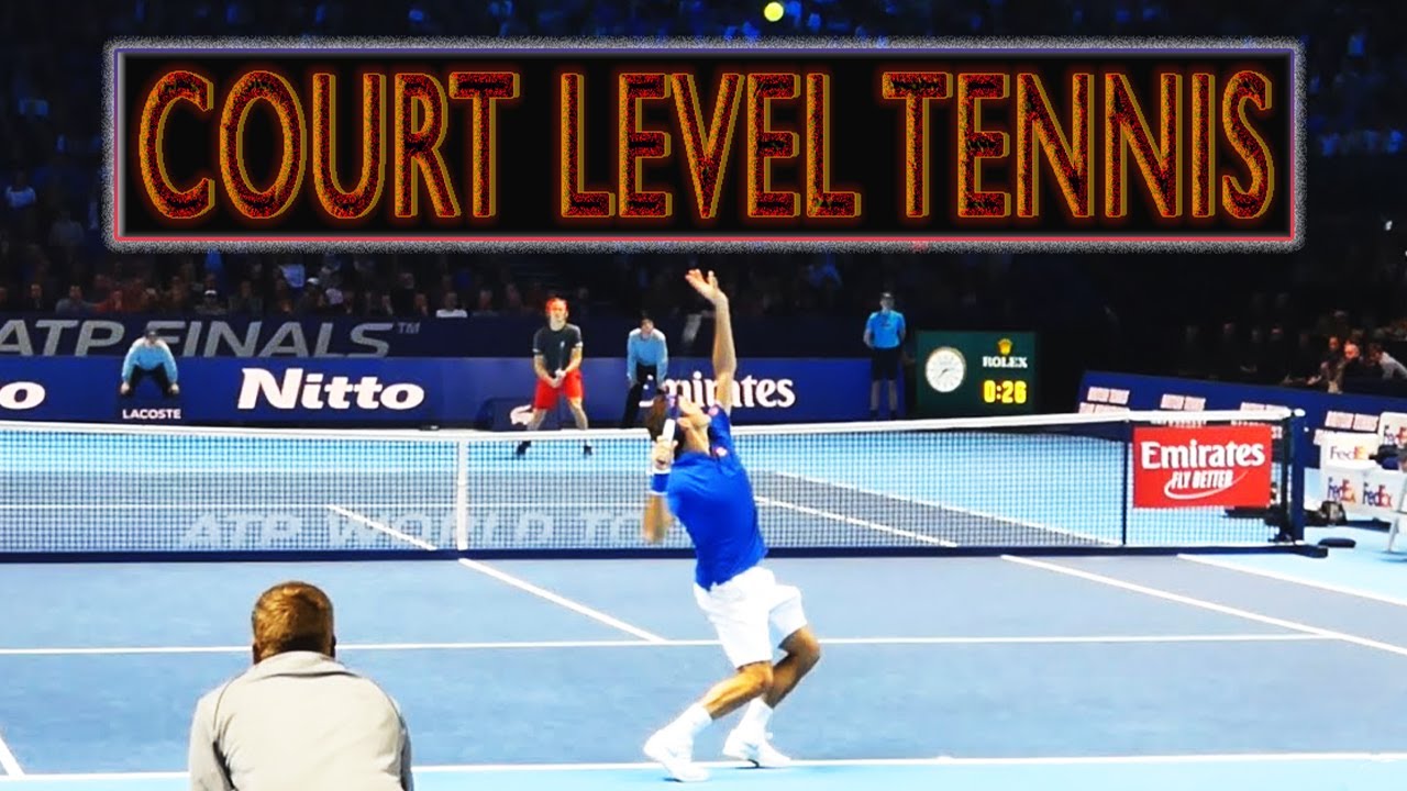 Court Level View Best Points ● Tennis On Another Level Part 1