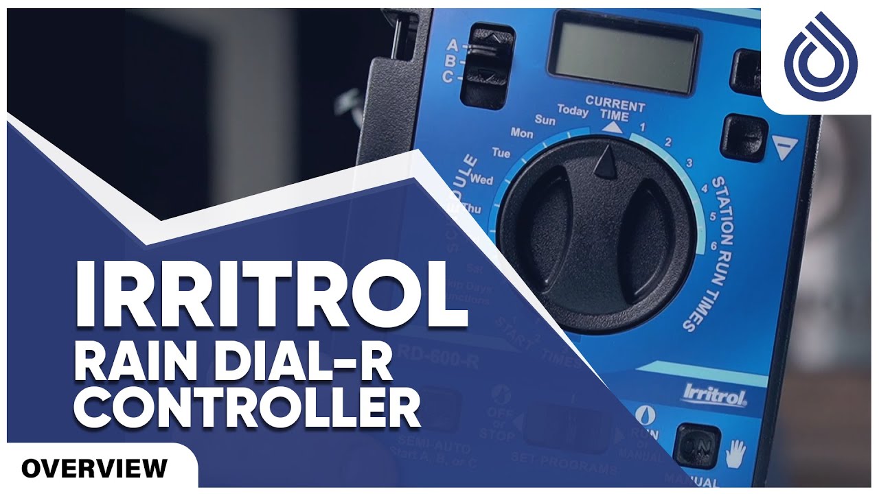 A Close Look at the Irritrol Rain Dial-R Sprinkler Controller | SprinklerSupplyStore.com