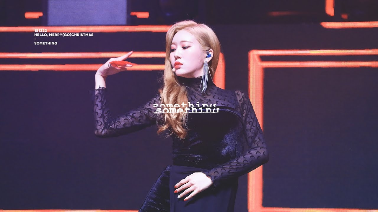 [4K] 181222 모모랜드 제인 _ Something (Girl'sDay) , MOMOLAND JANE FAN CAM | MERRY(GO)CHRISTMAS