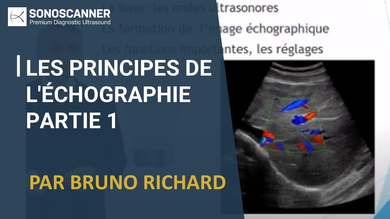 Webinar : les principes de l'échographie - Partie 1 - Par B.Richard