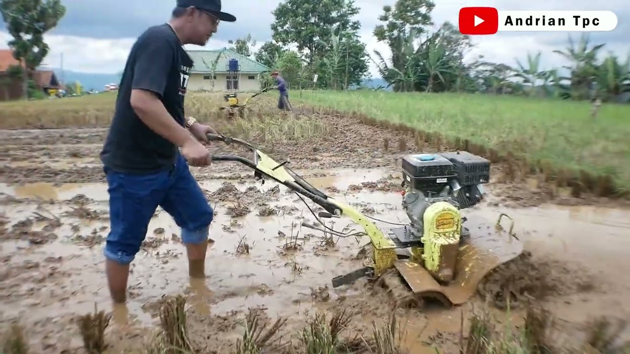 ternyata rasanya makyuss nyoba traktor mini FTL 720 merk FIRMAN